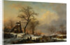 Painting of a Winter Landscape by Anonymous