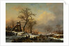 Painting of a Winter Landscape by Anonymous