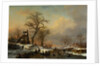 Painting of a Winter Landscape by Anonymous