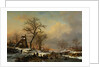 Painting of a Winter Landscape by Anonymous