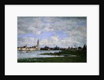 View of Antwerp Taken From the Border of Flanders by Eugene Boudin