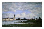 View of Antwerp Taken From the Border of Flanders by Eugene Boudin