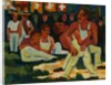 Wrestler by Ernst Ludwig Kirchner