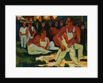 Wrestler by Ernst Ludwig Kirchner