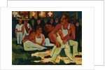 Wrestler by Ernst Ludwig Kirchner
