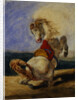 Rearing Horse by Eugene Delacroix