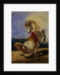 Rearing Horse by Eugene Delacroix