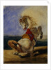 Rearing Horse by Eugene Delacroix