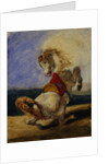 Rearing Horse by Eugene Delacroix