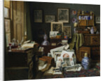 Corner of a Study by Benjamin Walters Spiers