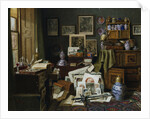 Corner of a Study by Benjamin Walters Spiers