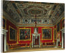 Print of a Room in a Royal Residence from The History of the Royal Residences by William Henry Pyne
