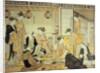 Young Men Entertained by Courtesans on a Veranda in Shinagawa by Torii Kiyonaga