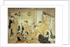 Young Men Entertained by Courtesans on a Veranda in Shinagawa by Torii Kiyonaga