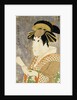 An Okubi-e Portrait of the Actor Sanogawa Ichimatsu as the Gion Courtesan Onayo by Toshusai Sharaku