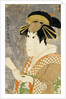 An Okubi-e Portrait of the Actor Sanogawa Ichimatsu as the Gion Courtesan Onayo by Toshusai Sharaku