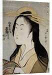 Portrait of Kisegawa of the Matsubaya by Utamaro