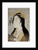 Portrait of Kisegawa of the Matsubaya by Utamaro