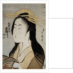 Portrait of Kisegawa of the Matsubaya by Utamaro
