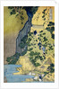 The Kannon Shrine at the Kiyo Falls at Sakanoshita on the Tokaido, from the Series A Journey to the Waterfalls of All the Provinces by Katsushika Hokusai