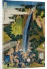 Roben Waterfall of Oyama in Sagami Province, from the Series A Journey to the Waterfalls of All the Provinces by Katsushika Hokusai