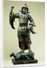Fine Standing Figure of a Guardian King, Fujiwara Period (11th/12th Century) by Anonymous