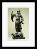 Fine Standing Figure of a Guardian King, Fujiwara Period (11th/12th Century) by Anonymous