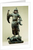 Fine Standing Figure of a Guardian King, Fujiwara Period (11th/12th Century) by Anonymous