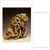 An Ivory Carving of Dragons. 19th Century by Anonymous