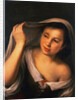 A Young Girl Raising Her Veil by Bartolome Esteban Murillo