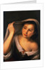 A Young Girl Raising Her Veil by Bartolome Esteban Murillo
