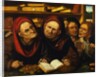 Suppliants in the Office of Two Tax Collectors by Studio of Quentin Massys
