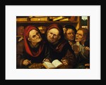 Suppliants in the Office of Two Tax Collectors by Studio of Quentin Massys