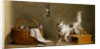 A Mouse Trap with a Cat and Kittens in a Basket by Jean Jacques Bachelier
