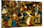The Indoor Wedding Dance by Pieter Brueghel the Younger