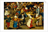 The Indoor Wedding Dance by Pieter Brueghel the Younger