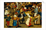 The Indoor Wedding Dance by Pieter Brueghel the Younger