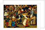 The Indoor Wedding Dance by Pieter Brueghel the Younger