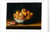 Peaches in a Wanli Kraak Porselein Bowl on a Ledge by Louise Moillon
