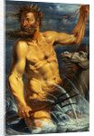 Neptune on a Horse by Werner Jacobsz. van den Valckert
