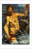 Neptune on a Horse by Werner Jacobsz. van den Valckert