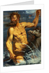 Neptune on a Horse by Werner Jacobsz. van den Valckert