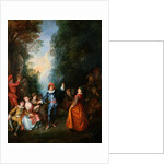 A Fete Champetre by Nicolas Lancret
