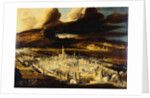 An Imaginary View of Jerusalem with Christ Carried to the Tomb by Didier Barra