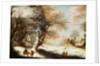 Winter Landscape with the Flight into Egypt by Gysbrecht Leytens