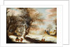 Winter Landscape with the Flight into Egypt by Gysbrecht Leytens