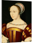 Portrait of Francoise de Breze, Duchesse de Bouillon by Francois Clouet