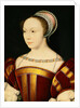 Portrait of Francoise de Breze, Duchesse de Bouillon by Francois Clouet