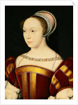 Portrait of Francoise de Breze, Duchesse de Bouillon by Francois Clouet