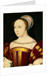 Portrait of Francoise de Breze, Duchesse de Bouillon by Francois Clouet